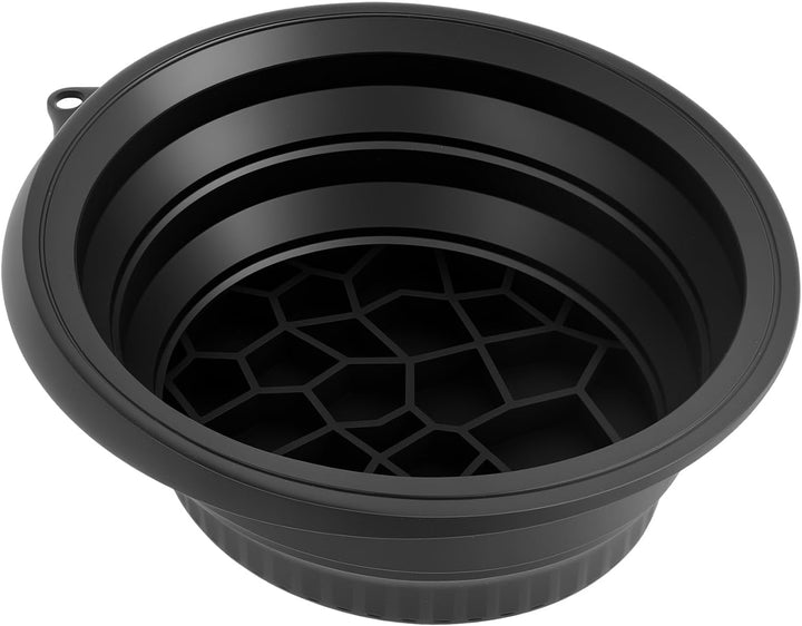 Face Bowl for Ice Quick Cooling Foldable Silicone Wash Basin with Built-In Ice Tray Portable Washing Basin for Puffiness Relief Soothe Skin Bathroom Accessories