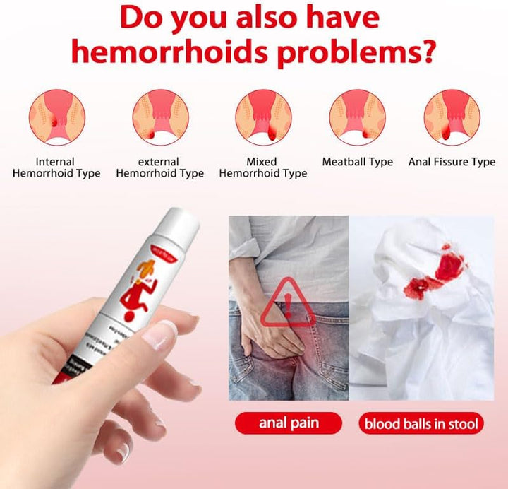 Haemorrhoid Cream 20G - for Relief of External Discomfort, Itching and Irritation