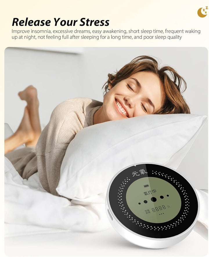 Oxygen Sleep Aid Apparatus - Sleep Aids for Adults, Sleep Aids for Insomnia, Sleeping Aids Device for Adults Stress Relief - Help Sleep, Better Sleep,Insomnia Relief and Boost Vitality