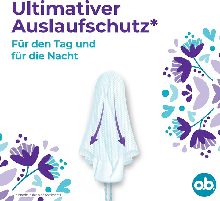 Extraprotect Normal (Pack of 56), Tampons for Medium/Stronger Days, Dynamic Fit Technology & Extra Protective Wings for up to 100% Leakage Protection during the Period
