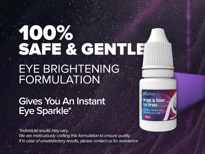 [3Pack]  Brightening Eye Drops | for Dazzling White Eyes | Refreshes and Whitens Red Eyes | 10Ml Each