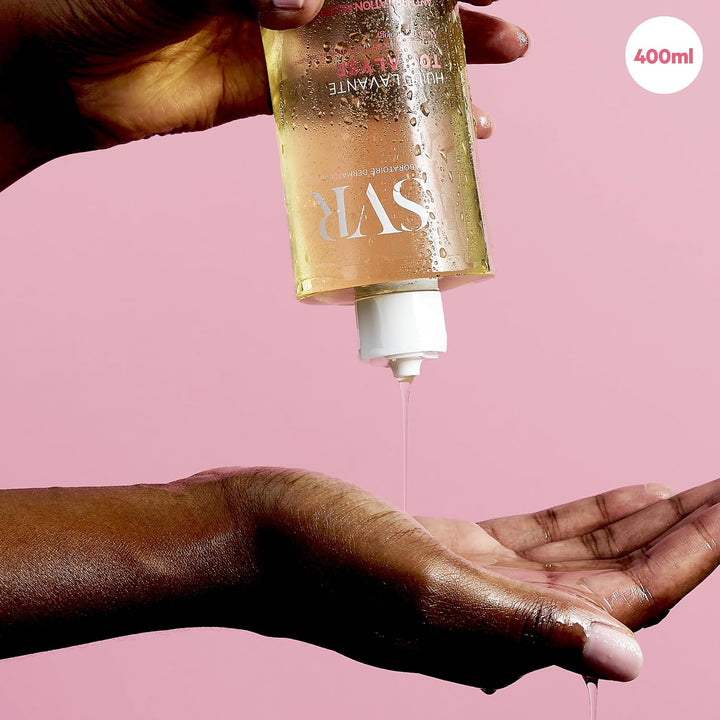 SVR TOPIALYSE All over Micellar Shower Oil, Moisturising Eczema Body Wash, 24Hr Hydration Emulsifying Soothing Bath Oil for Very Dry, Sensitive Skin, from Newborn and Up