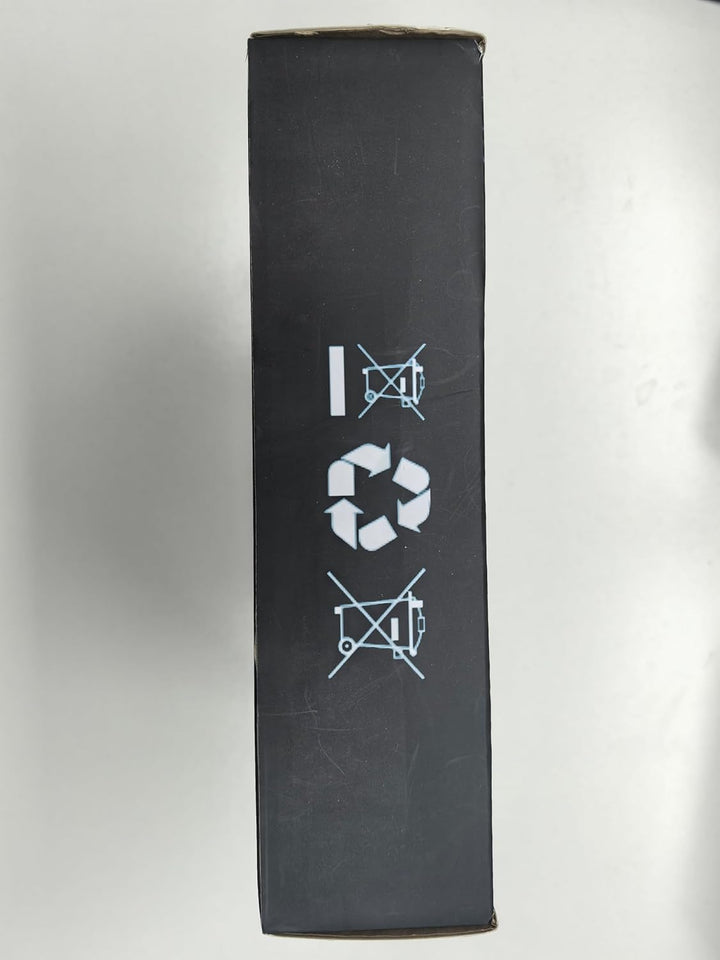 Massage Gun Deep Tissue, Muscle Percussion Massager with 30 Speeds Quiet Hand Massagers with LCD Touch Screen 10 Heads for Shoulder Body Back Relaxation (Black)