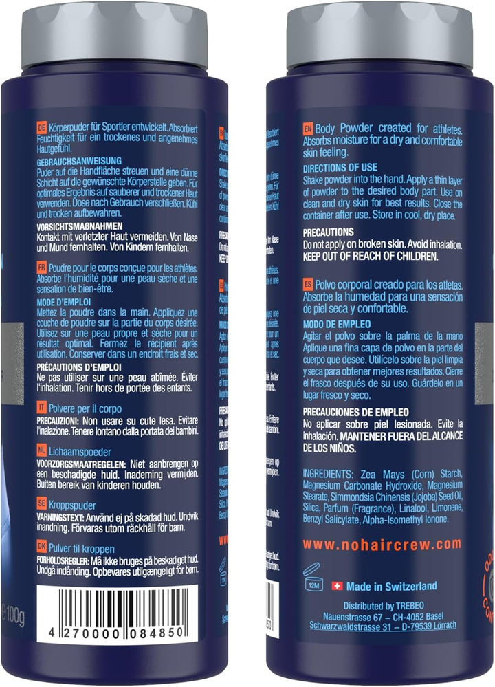 Intimate Dry & Fresh Powder for Men 100 G – Talc-Free Body Powder for Balls, Butt and Groin – Fights Sweat, Odour and Chafing – Stay Fresh and Dry