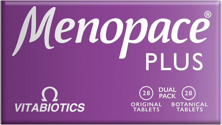 plus by  - Extra Menopause & Perimenopause Support with Sage & SOYA Isoflavones - Uk'S No.1 Menopause Supplement Brand