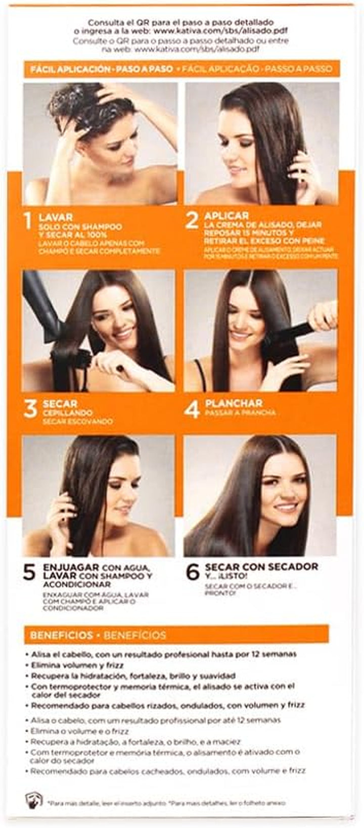 Brazilian Straightener 2 Pack – New Formula with Hyaluronic Acid – Professional Straightening Treatment at Home – Lasts up to 12 Weeks – Keratin Straightening – Vegan Formula