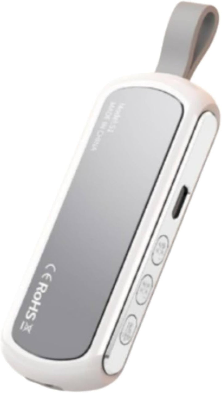 Bluetooth Pillow Speaker for Sleeping，Under Pillow Speaker Bluetooth Bone Conduction Pillow Speaker for Deep Sleeping (White)