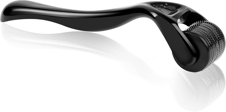 Derma Roller, 0.5Mm Beard Roller, 540 Titanium Micro Needling Rollers for Men and Women, Beard Growth Rollers for Stimulate Hair Growth, Facial Skin Care, Scar Removal