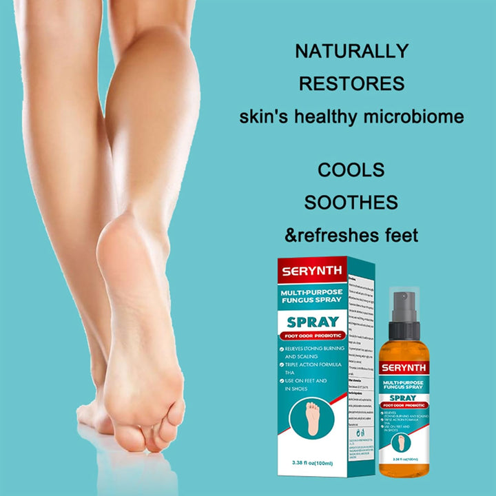 Athlete’S Foot Treatment Spray 100 Ml – Fast Acting Antifungal Treatment for Fungal Itching & Cracking. anti Fungal Foot Spray, Convenient and Easy to Use Foot Care Solution.