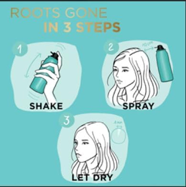 Paris Magic Retouch Instant Root Spray, Dark Brown. Offers Flawless Coverage for Grey Regrowth in 3 Seconds. This 75Ml Spray Provides a Quick, Easy Way to Conceal Roots Perfectly.