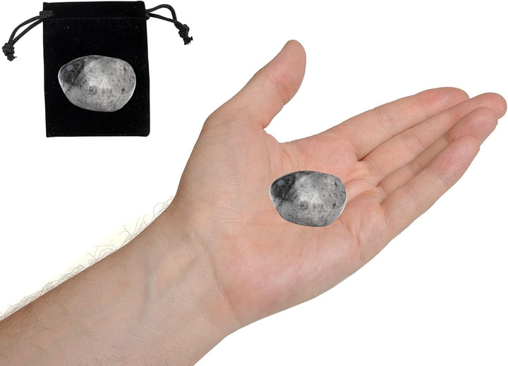 Moonstone Healing Crystal Stones, 1.25-2.0" Large Reiki Healing Gemstones Natural Tumbled Polished Stones for Energy Witchcraft Therapy Meditation