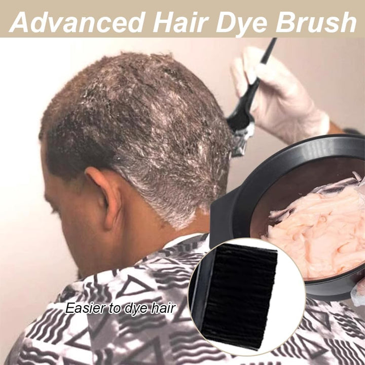 Hair Coloring Brush, 4 Pcs Hair Dye Brush, Hair Dye Brush Set, Hair Dyeing Comb Brush, Applicator Tools, for DIY Hair Coloring