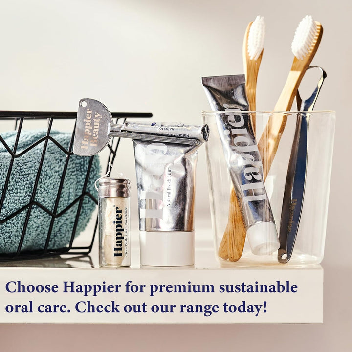 Tongue Scraper - Stainless Steel Tongue Scrapers for Adults - Plastic Free Tongue Cleaner with Ergonimic Handle Restore Fresh Breath for Men and Women