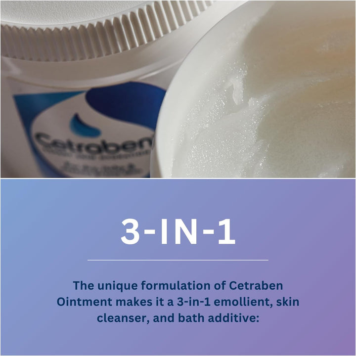 Flare up Overnight Ointment, Relieves Dry, Itchy & Eczema-Prone Skin, Rich Formulation for Intense Hydration, Protects Skin from Irritants, for Overnight Use, Fragrance Free, 1 X 120G