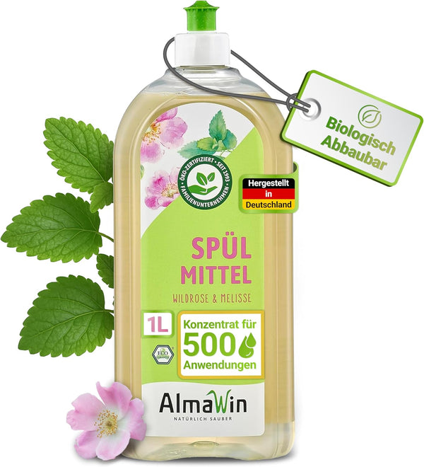 Dishwasher Detergent Wild Rose Balm 1 Litre