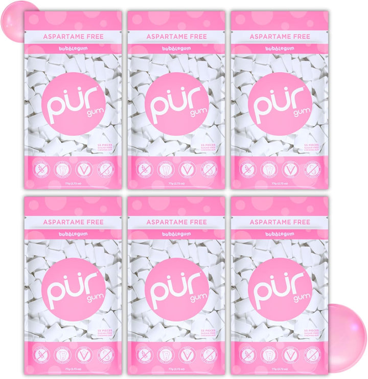 | Sugar Free Chewing Gum | Made with Xylitol | Vegan, Aspartame Free, Gluten Free & Keto Friendly | Natural Spearmint Flavoured Gum, 55 Pieces (Pack of 1)