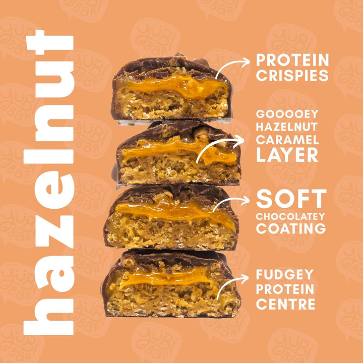 Yubi Mix Variety Box 12 Pack - Protein Bars - 99 Calories, High Protein, High Fibre, Low Sugar, Gluten Free and Dairy Free - Healthy Snacks/Nutrition Bar - Chocolate Bars - 420G