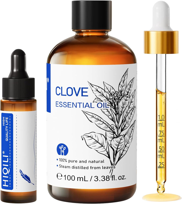 100Ml Lavender Essential Oil Pure, 100% Natural Therapeutic Grade for Aromatherapy Diffuser, Skin Care, Hair, Includes Premium Quality Glass Dropper