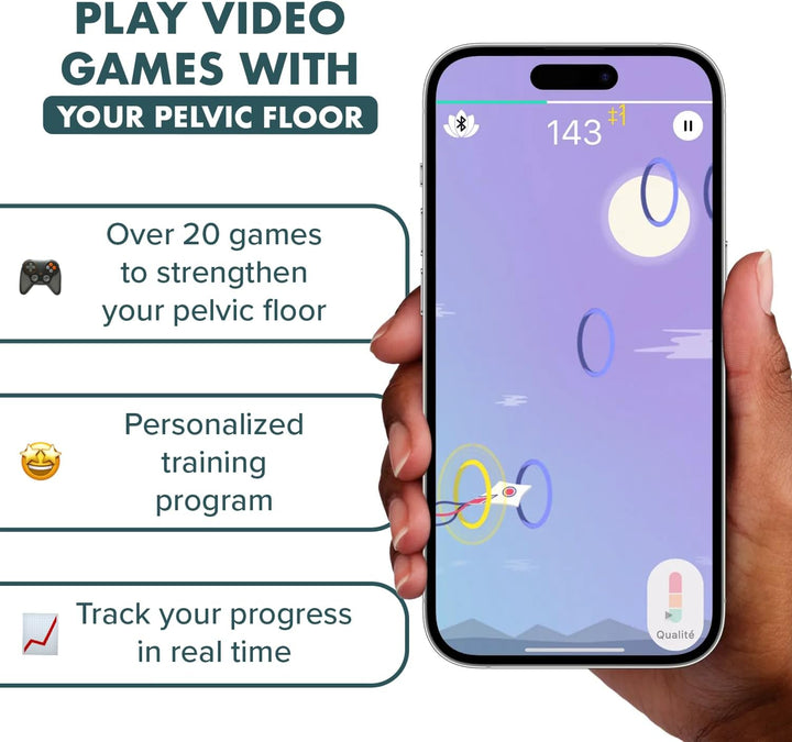 - Pelvic Floor Trainer with App | Kegel Exerciser | Strengthen Your Pelvic Floor, Get Better Bladder Control Faster Postnatal Recovery (Green)