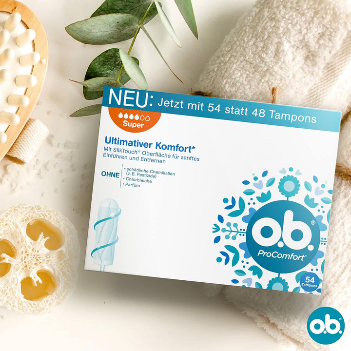 Procomfort Super Tampons (54 Pcs.)