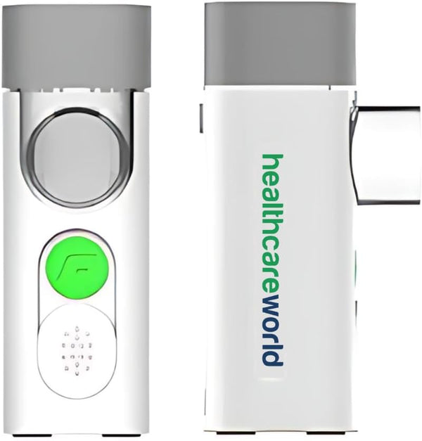 Portable Nebulizer Machine for Adults & Kids – Silent Handheld Rechargeable Mesh Nebulizer with 2 Masks & Mouthpiece – Ultra-Quiet 25Db Inhaler for Asthma, COPD, Home & Travel Use