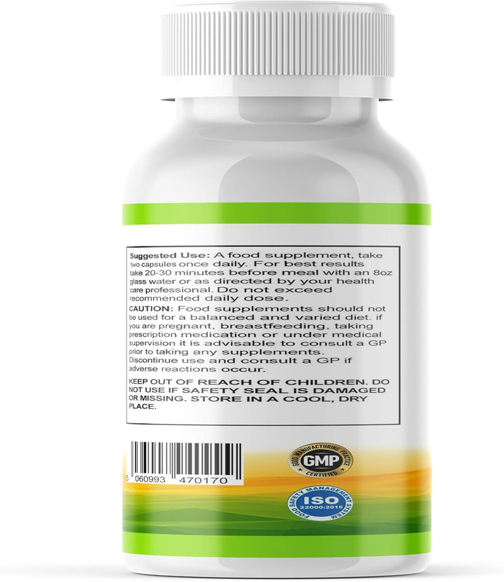 Lipozem Max - Advanced Formula/Food Supplement/All Natural Ingredients - 60 Capsules /1 Month Supply/