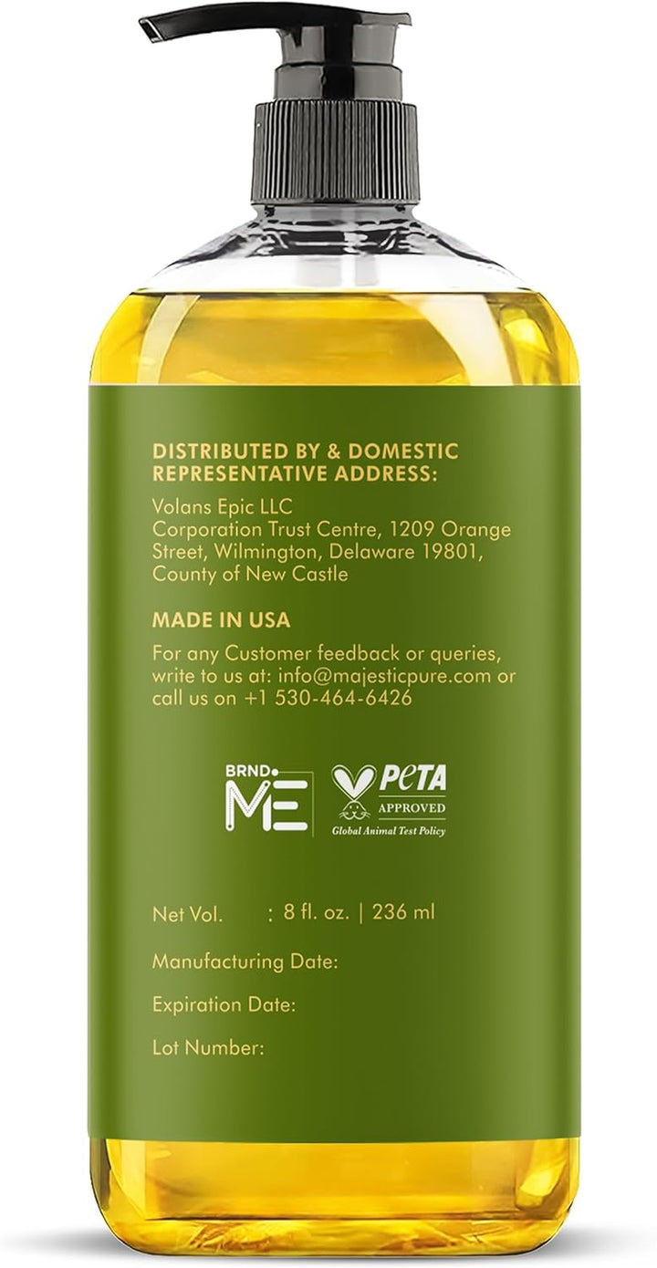 Arnica Sore Muscle Massage Oil for Massage Therapy - Natural Oil with Lavender and Chamomile Essential Oils - Multipurpose Instant Absorption Full Body Massage Oil - 8 Fl. Oz.