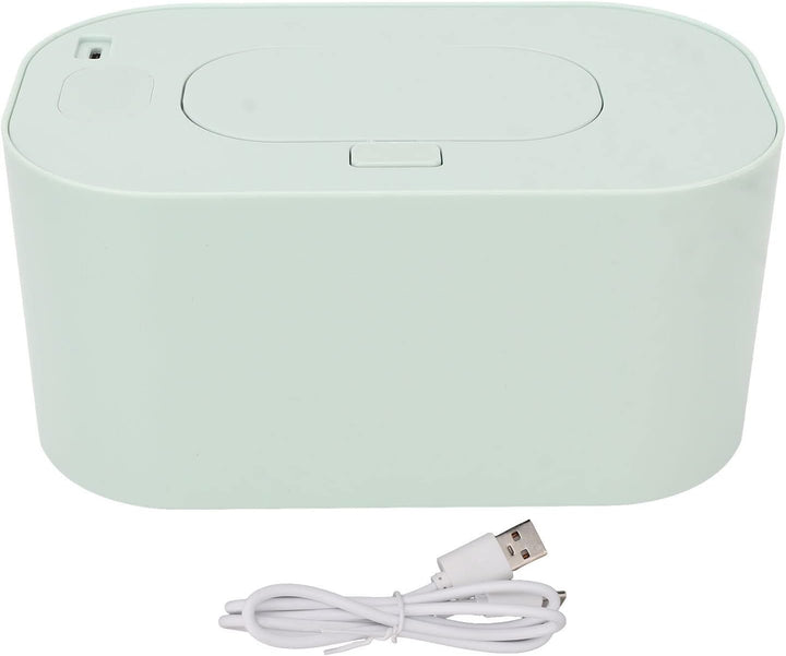 Baby Wipe Warmer USB Charging Outdoor Portable Baby Wipe Constant Temperature Warmer Wipe Heating Box for Outdoor Travel Home