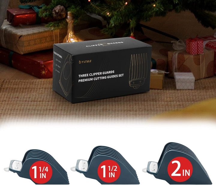 for Wahl Clipper Guards Set 10 12 16, Hair Clipper Guards for Wahl Senior Clippers with Metal Clip, 2 Inch/1.5 Inch/1.25 Inch in Length, Fits Most Cordless/Cord Wahl Clippers (Blue)