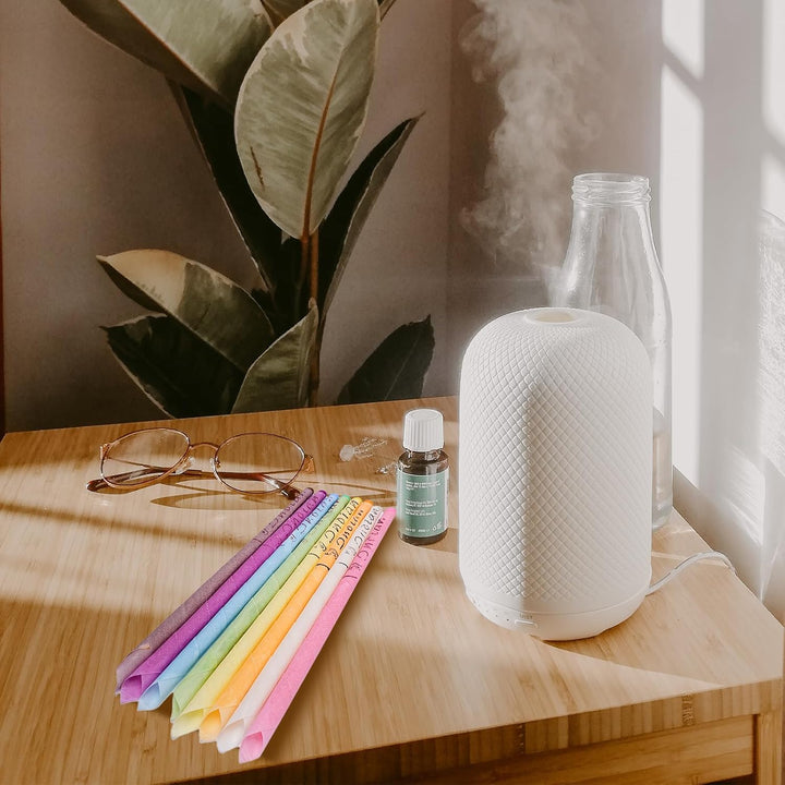 20 Pcs Ear Candles,All Natural Ear Candles Beeswax Candling Cones, Ear Wax Candles,100%Non-Toxic Cylinders Fragrance Hollow Cone Candles With(20 Ear Candle)+10 Protective Disks+30 Cotton Swab