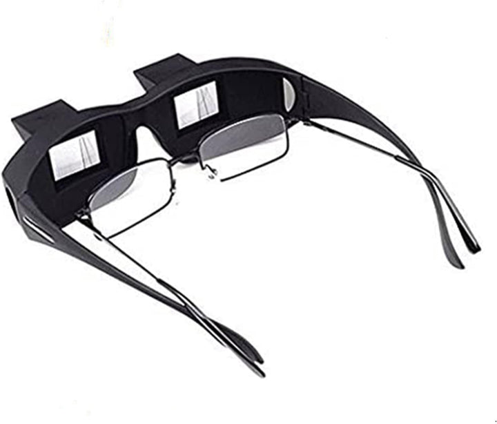 Reading Glasses, Prism Glasses Horizontal Glasses Lazy Spectacles Lie down for Reading/Watching TV