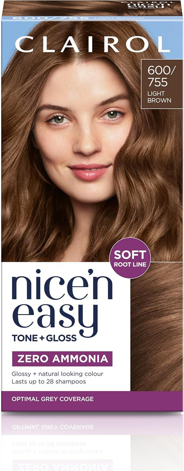 Nice'N Easy Tone+Gloss Semi Permanent Hair Dye - 500/765 Medium Brown