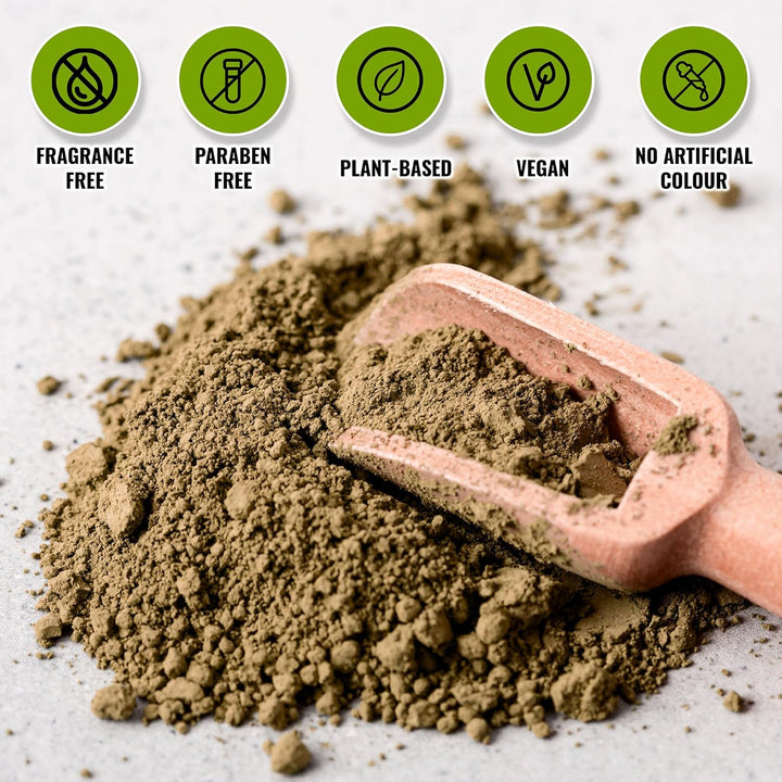 Organic Brahmi Powder 250G, Ayurvedic, Hair Growth, Dry Scalp, Damaged Thinning Hair, Reduce Split Ends, Hair Fall & Hair Breakage