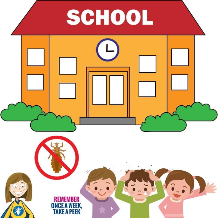 Escenti Kids 3-In-1 Head Lice Prevention Bundle – Natural Lice Defence Shampoo (300Ml), Conditioner (300Ml) &  Nit Comb for Daily Headlice Protection