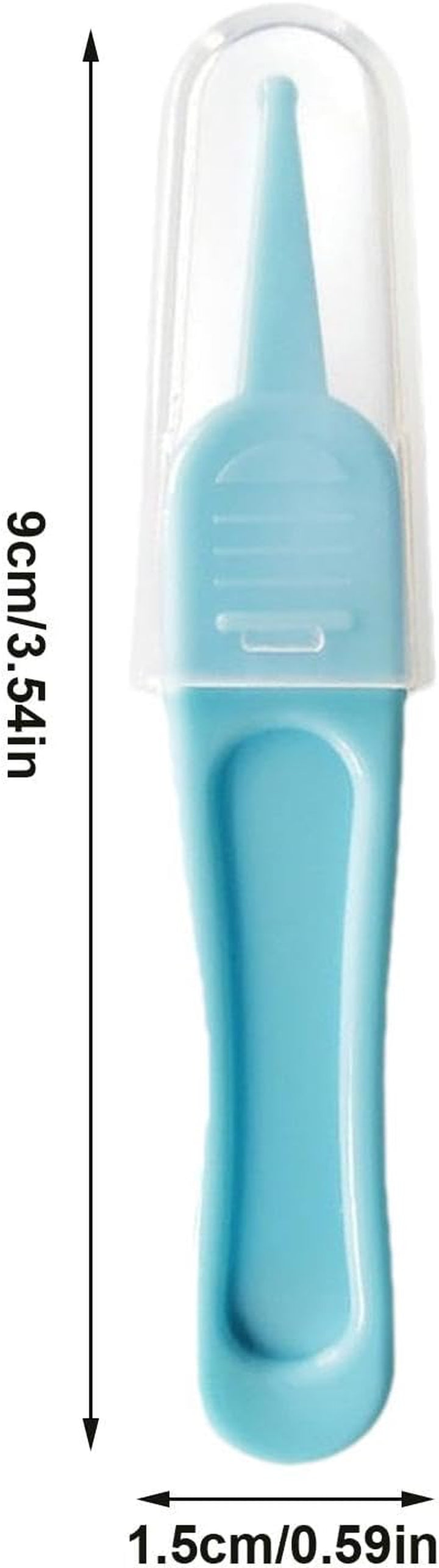 Nose Tweezers for Boogers, Nasal Tweezer for Babies, Pincet Safe Effective Cleaning Supplies, Portable Forceps round for Kids for Cleaning Ear Canals, Nasal Passages