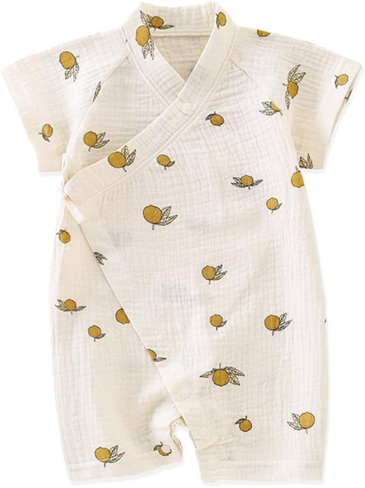 Japanese Kimono Baby Thobe Cotton Yarn Pajamas Robe 0-24 Months