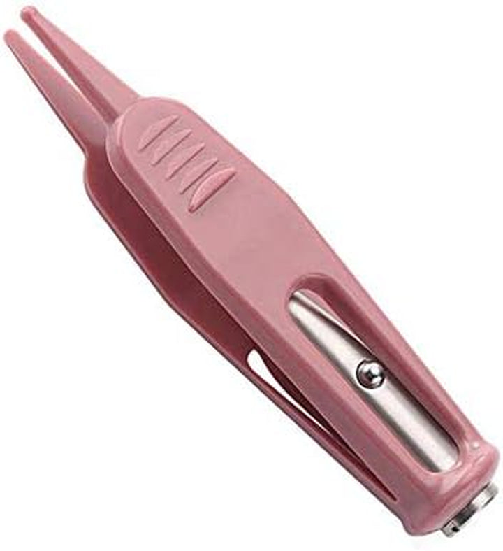 Baby Nose Cleaning Tweezers,Safety Round-Head Baby Ear Nose Navel Cleaner Clip Tool