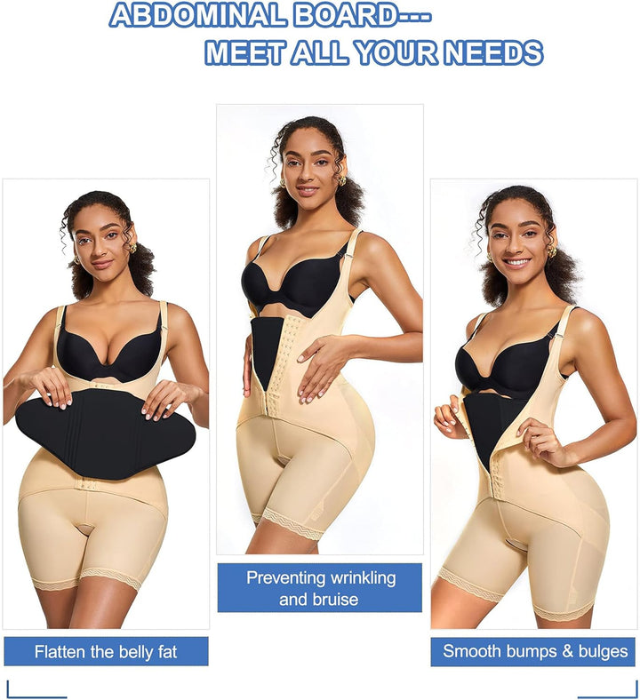 Abdominal Compression Board Flattening Belly AB Board Lumbar Post Surgery Lipo Back Foam Board Postpartum Recovery