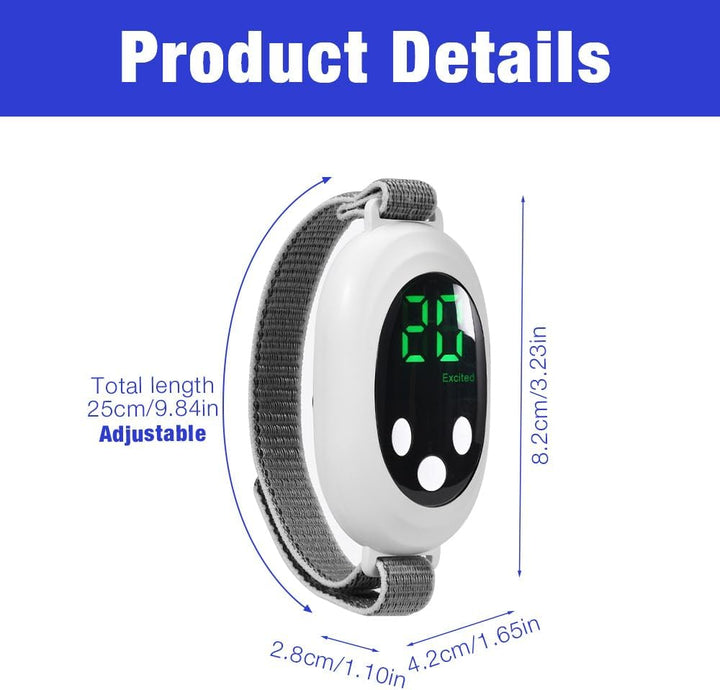 Sleep Aids for Adults, Calm Carry for Anxiety Sleep Aid Device, USB Charging Microcurrent Holding Sleep Instrument, Portable Sleep Aids for Adults with Comfortable Adjustable Strap(White)