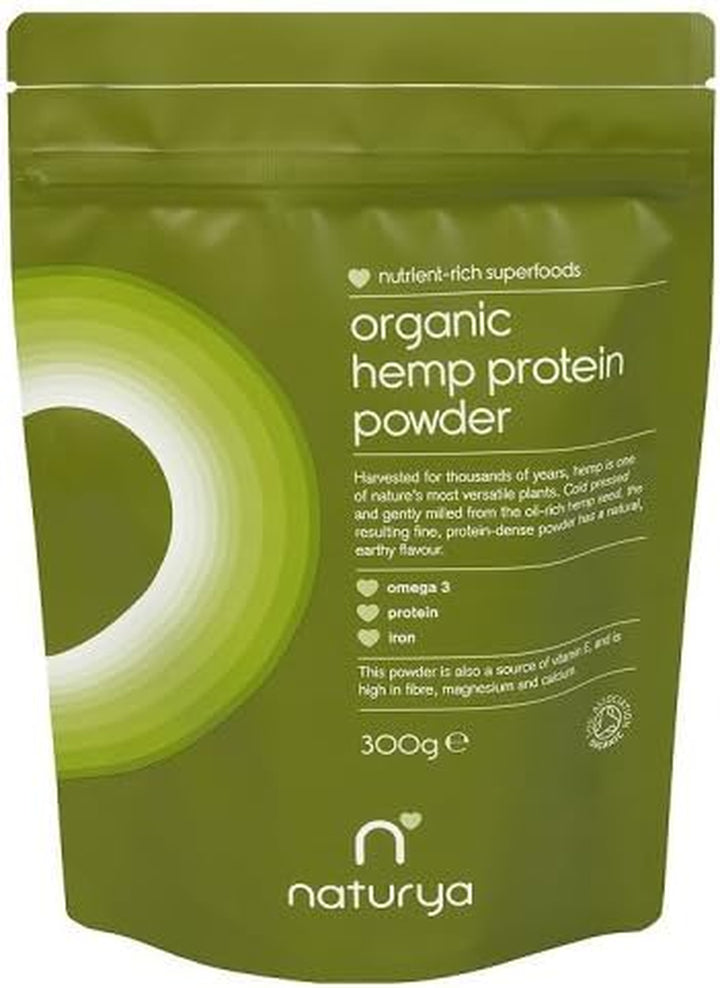 Organic Hemp Protein Powder, 300 G