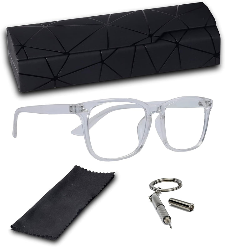 Blue Light Blocking Glasses - Gaming Glasses - Premium Magnetic Case & Accessories - Blue Light Glasses Women & Men - British Brand…