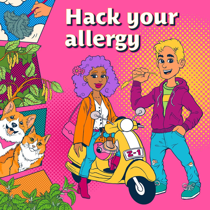 Allergy Relief Antihistamine Tablets | 30 Allergy Tablets 10Mg| Hayfever, Dust, Pets, and Hives | Cetirizine Antihistamine Tablet | Relieve Allergic Symptoms | Adults and Children over 6 Years