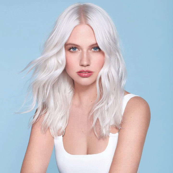 Bblonde Ice White Post Blonding Toner - Semi Permanent Hair Dye Kit for Pre Lightened & Blonde Hair with Brazil Nut Oil, No Ammonia & Vegan