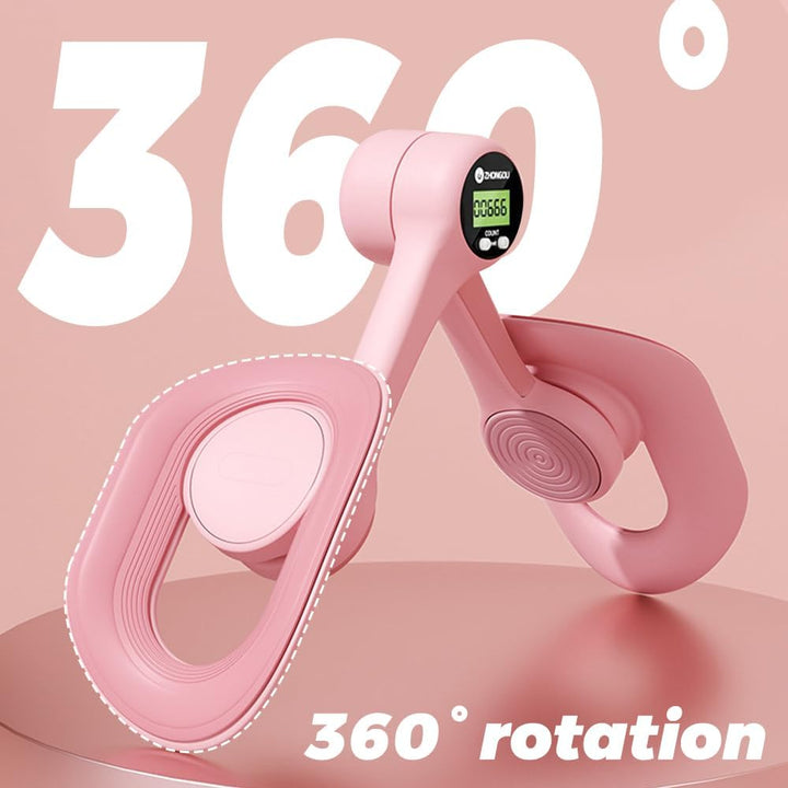 Pelvic Floor Trainer for Women with Counter , Inner Thigh Muscle Master Exercise Devices, Pelvic Floor Strengthener Workout Exerciser Equipment for Home Use