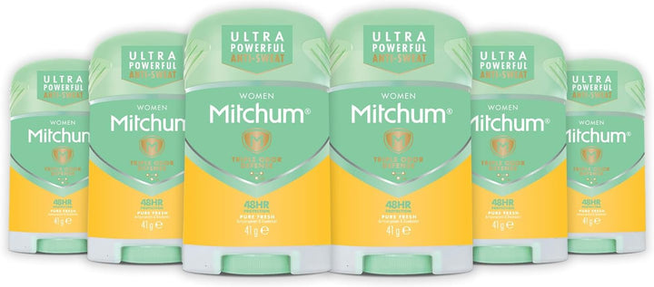 Women Triple Odor Defense 48HR Protection Deodorant Stick and Antiperspirant Pure Fresh, Dermatologist Tested, 41 G (Pack of 1)