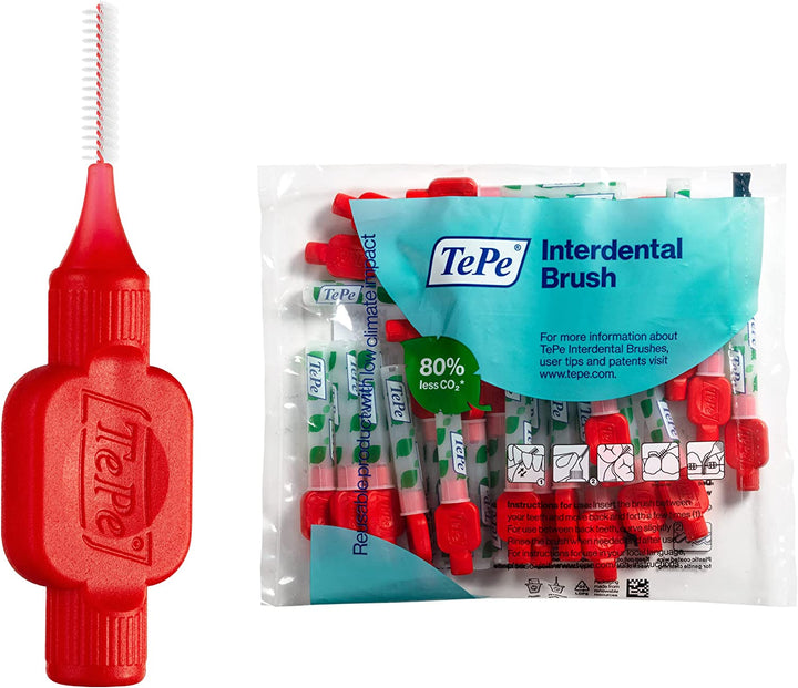 Interdental Brushes Original Red 0.5 Mm, Pack of 25