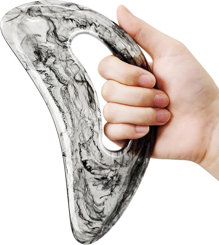 Large Gua Sha Massager, Full Body anti Cellulite Guasha Scraper, Lymphatic Drainage Massage for Legs, Back, Face, Neck, Muscle Relaxation & Pain Relief, Removal of Fatigue