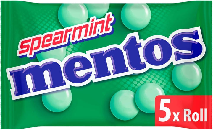 Soft Mints, Mint Chewy Party Sweets with Natural Colours, Suitable for Vegetarians - 40 Rolls