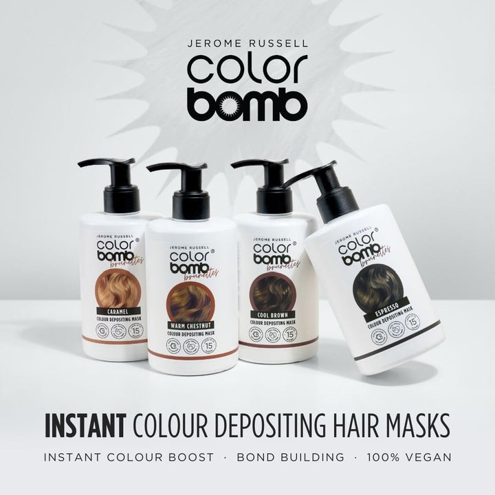 Color Bomb Brunettes - Caramel Colour Depositing Conditioning Mask, 300Ml