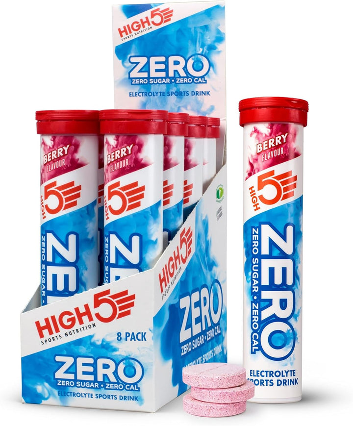 Zero Electrolyte Tablet - Hydration Tablets Enhanced with Vitamin C - 0 Calories & Sugar Free - Boost Hydration, Performance & Wellness - Berry, 20 Tablets (20X, Pack of 1)